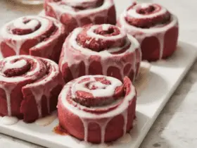 Red Velvet Cinnamon Rolls Recipe