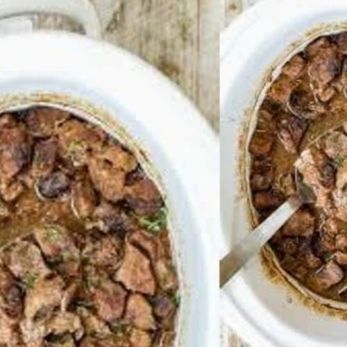 Crockpot Steak Bites Recipe