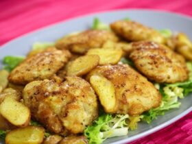 Ina Garten Crispy Mustard Chicken Frisee Recipe