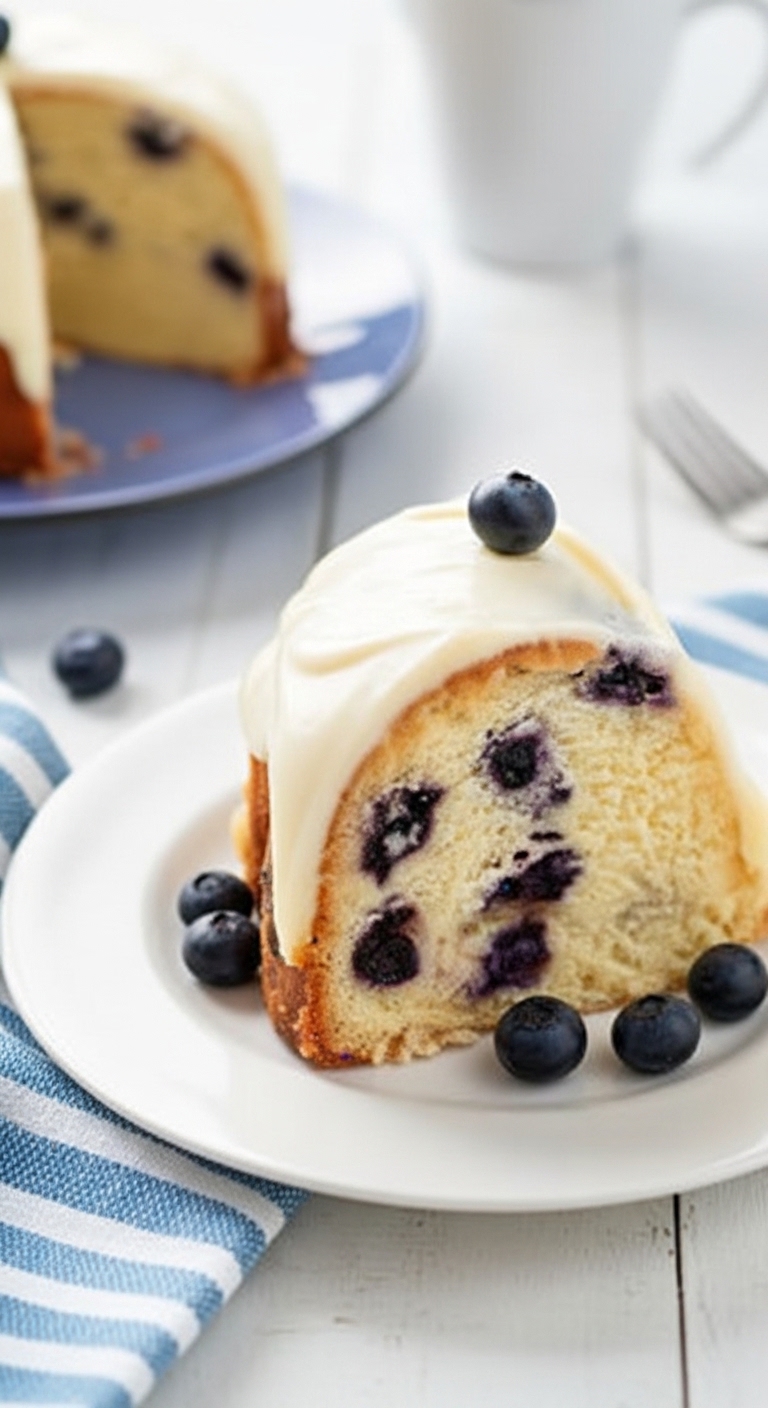 Ina Garten Blueberry Lemon Cream Cake Recipe