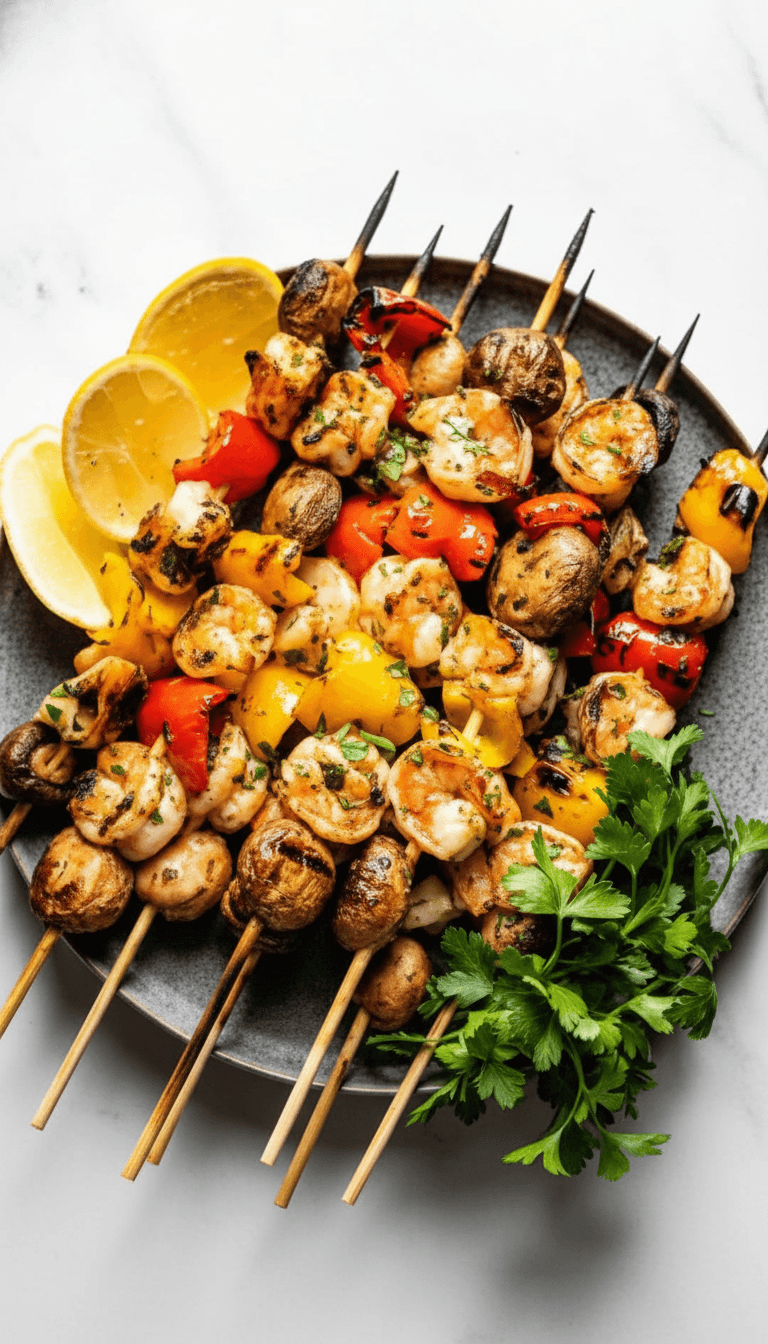 Grilled Shrimp Skewers