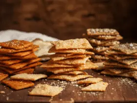 Homemade Artisan Crackers 4 Flavors Recipe