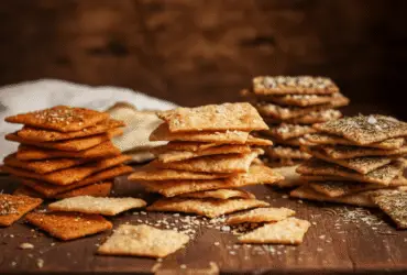 Homemade Artisan Crackers 4 Flavors Recipe