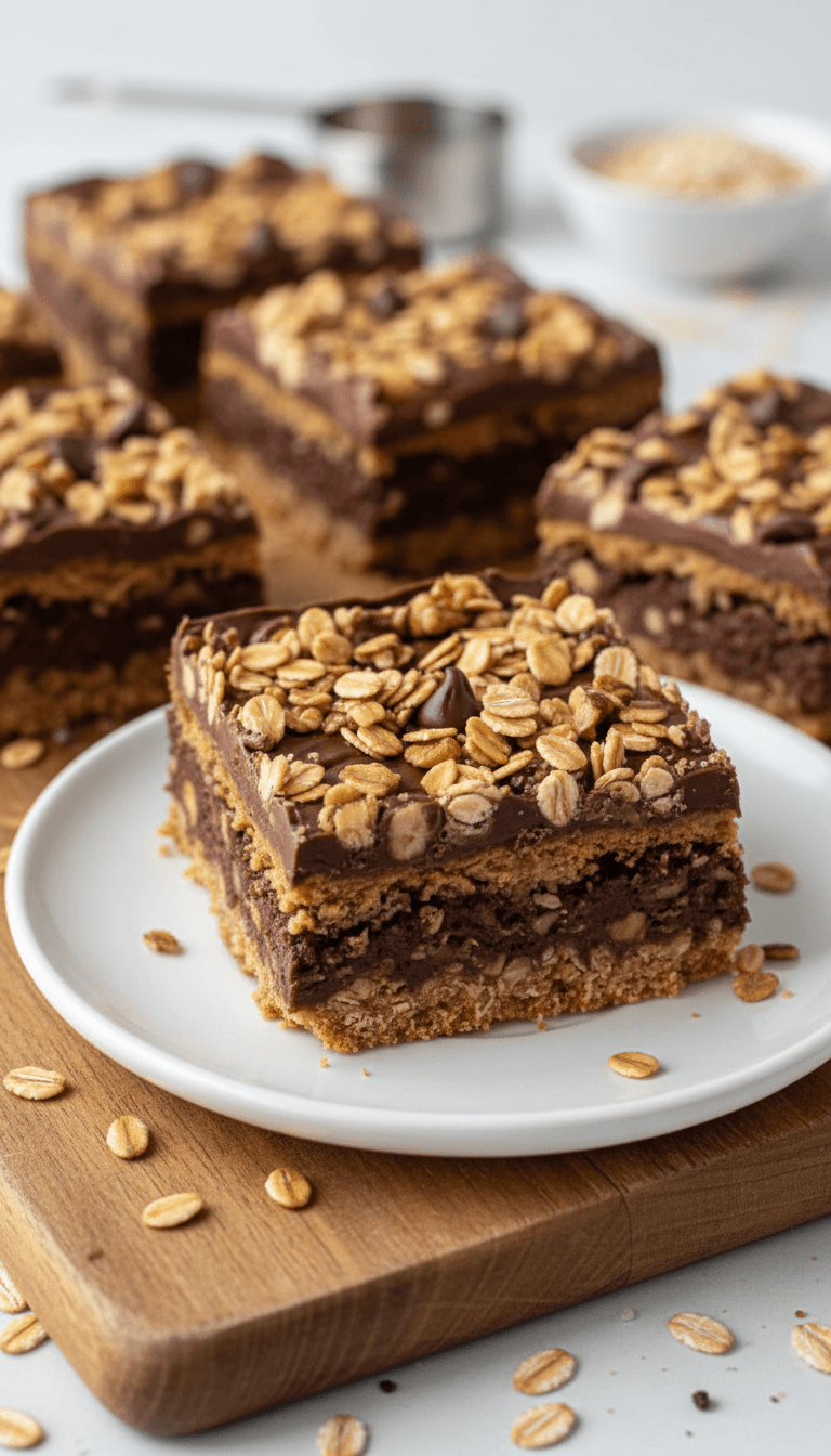 Ina Garten No Bake Chocolate Oat Bars
