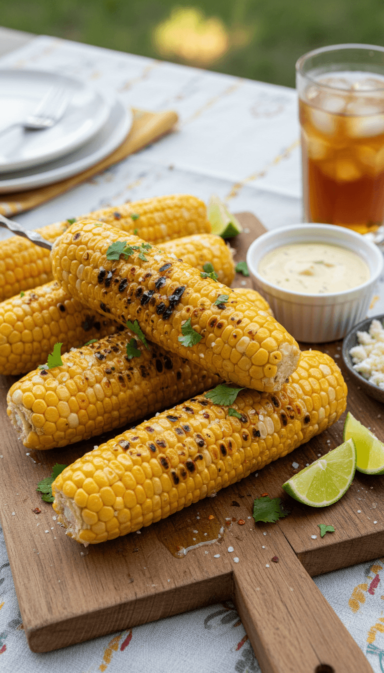 Grilled Corn On The Cob