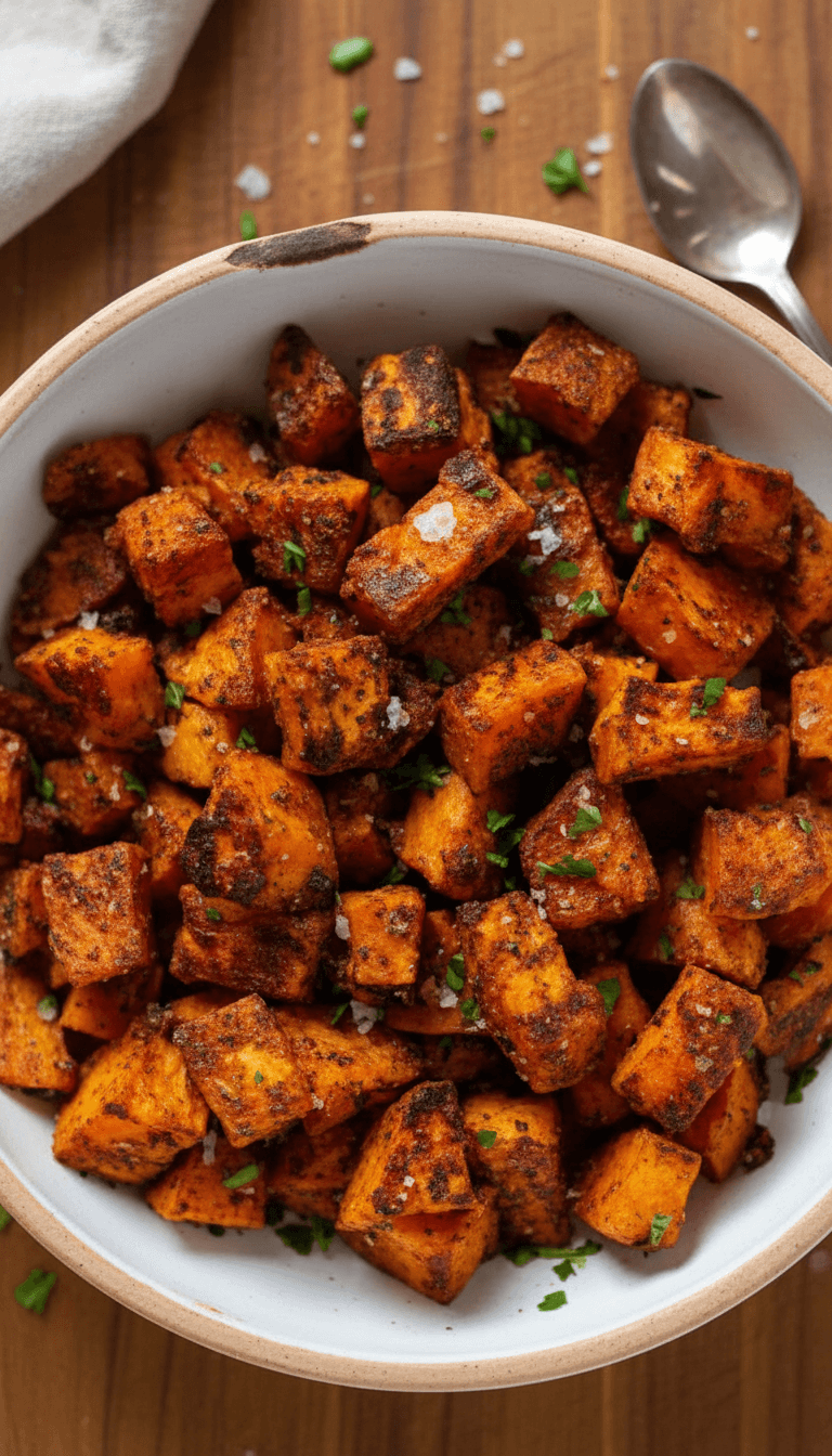 Crispy Roasted Sweet Potatoes