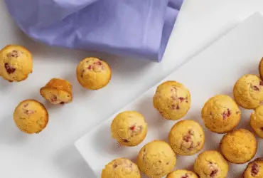 Ina Garten Mini Raspberry Corn Muffins Recipe