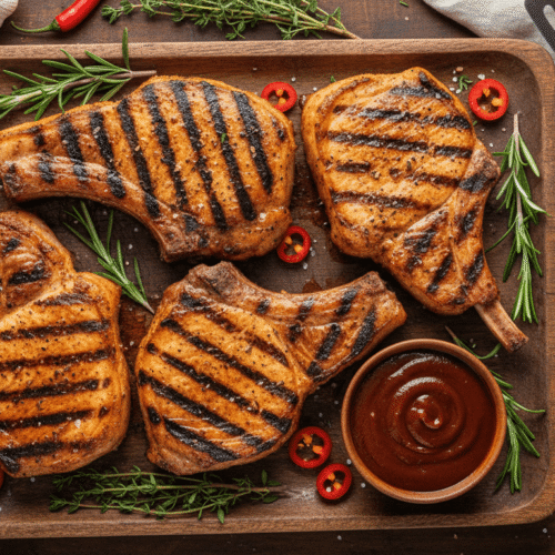 Grilled Pork Chops Recipe