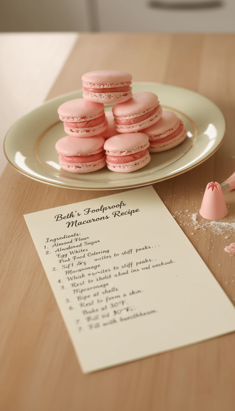 Beths Foolproof Macarons