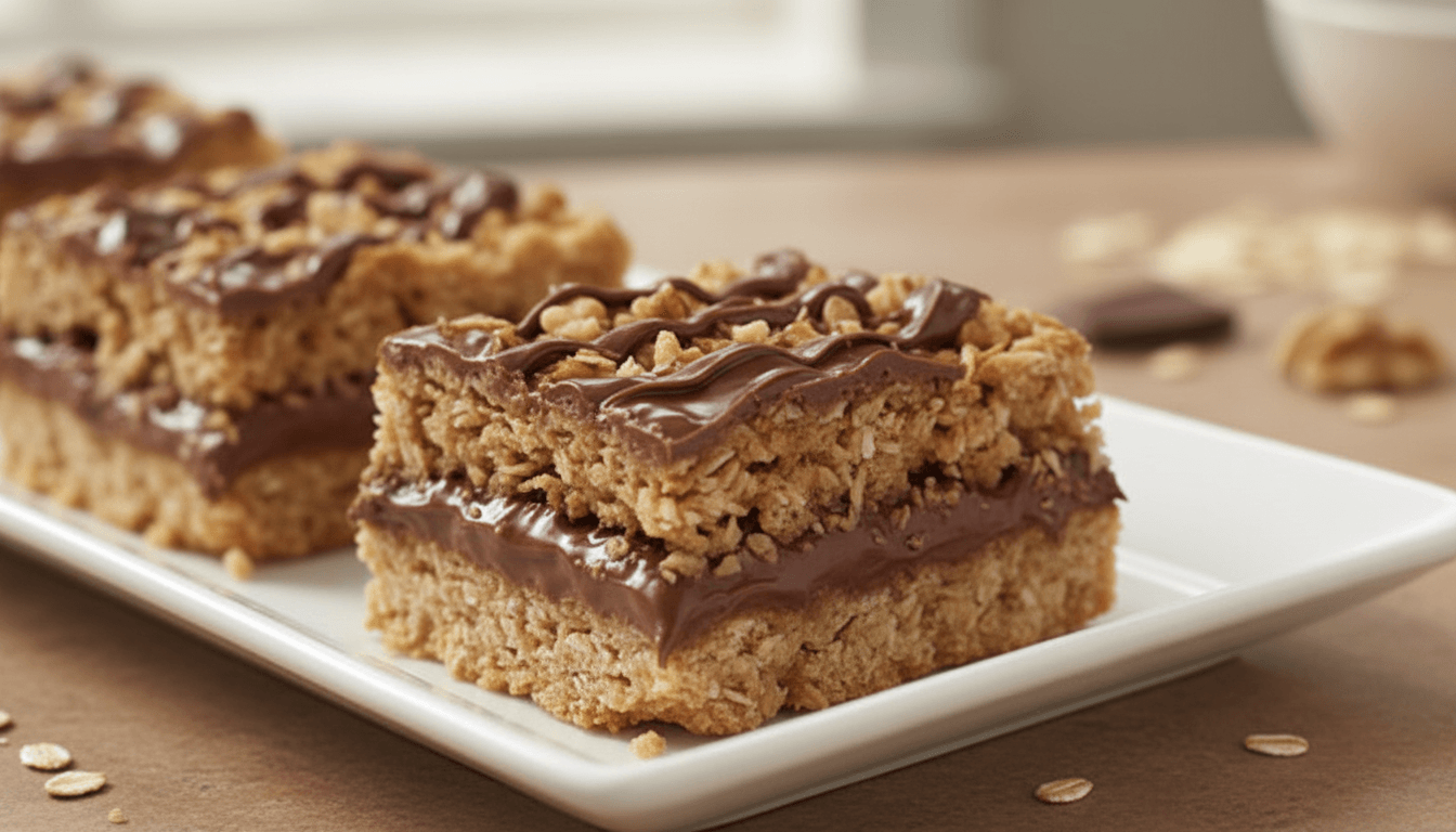 Ina Garten No Bake Chocolate Oat Bars Recipe