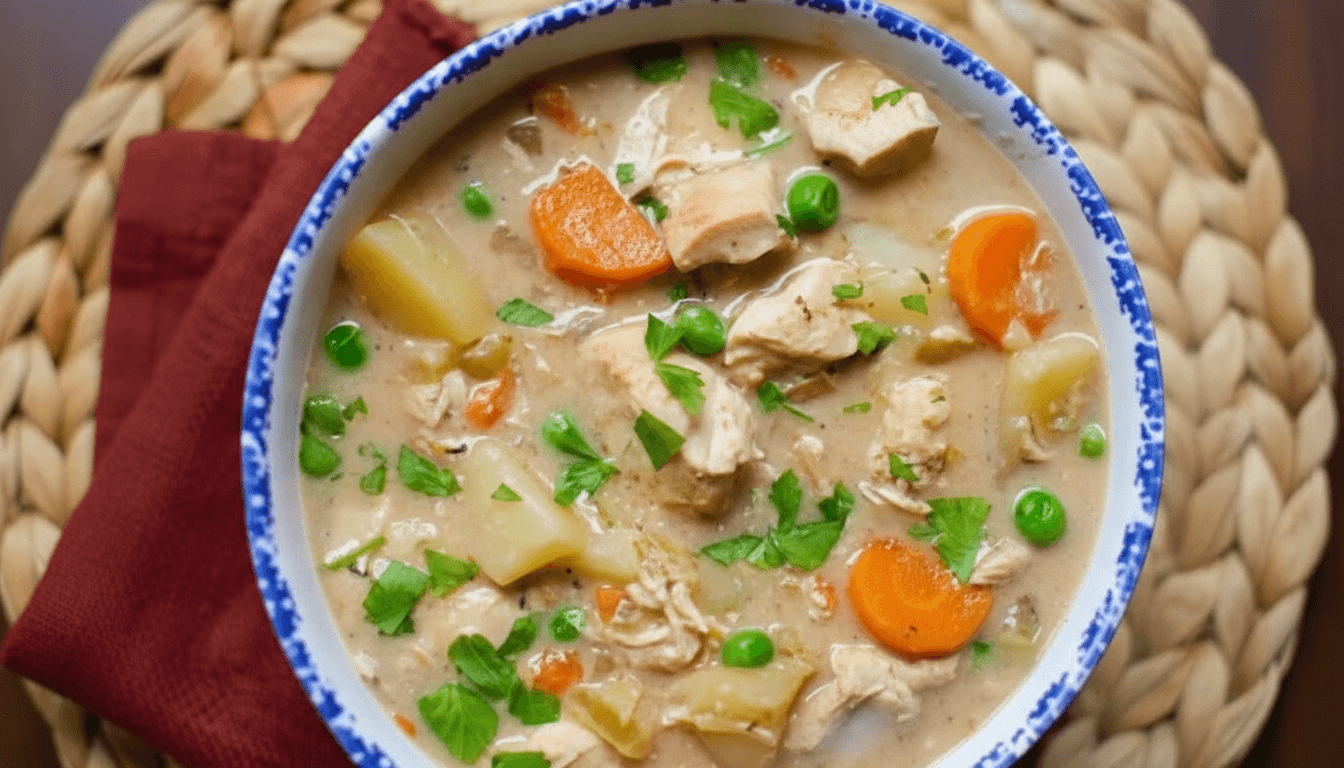 Slow Cooker Chicken Stew Recipe