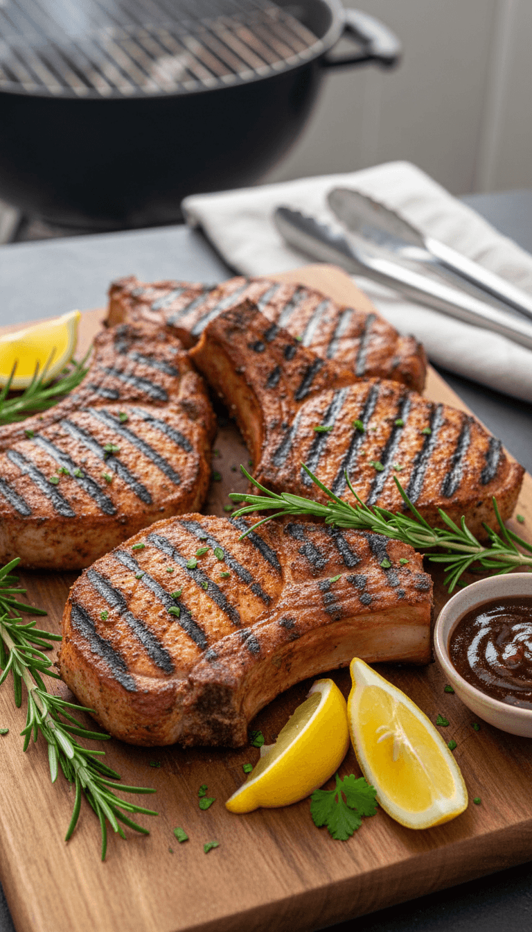 Grilled Pork Chops