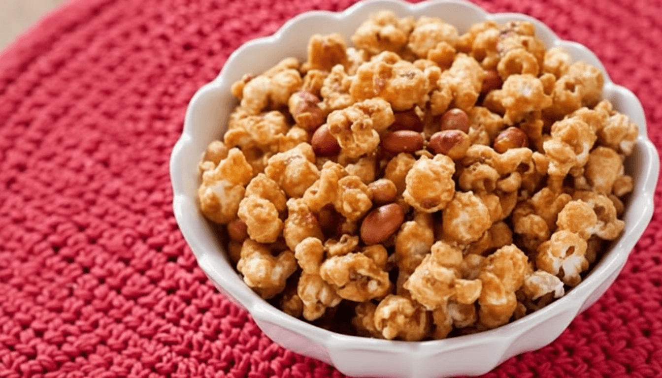 Butter Toffee Popcorn Recipe