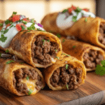 Crispy Keto Beef Taquitos Recipe