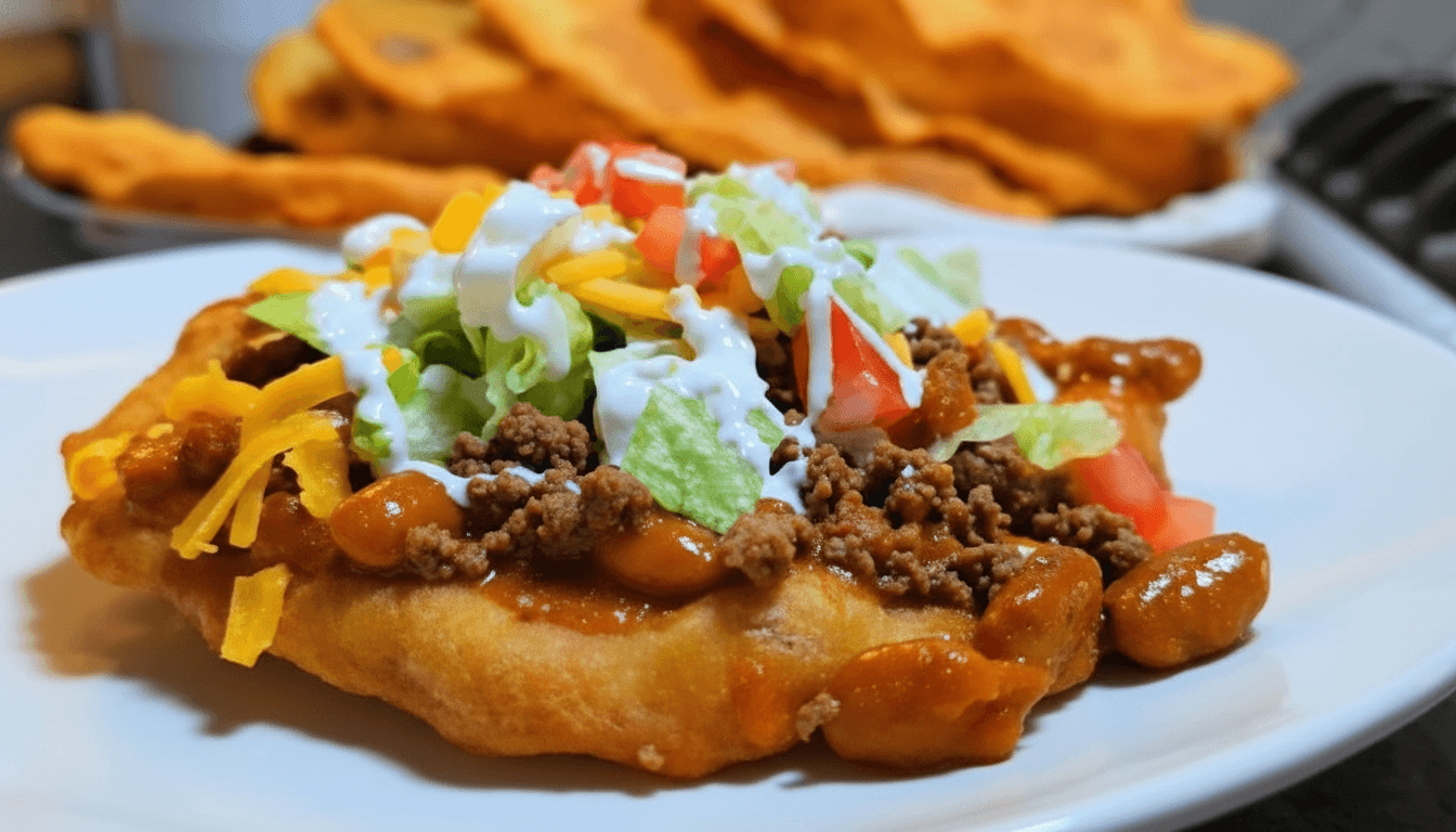 Navajo Taco Fry Bread Recipe