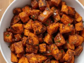 Crispy Roasted Sweet Potatoes Recipe