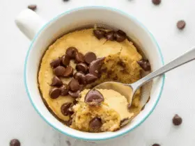 Vanilla Protein Mug Cake Recipe