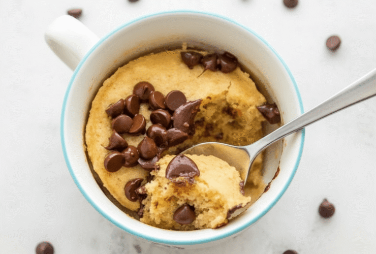 Vanilla Protein Mug Cake Recipe