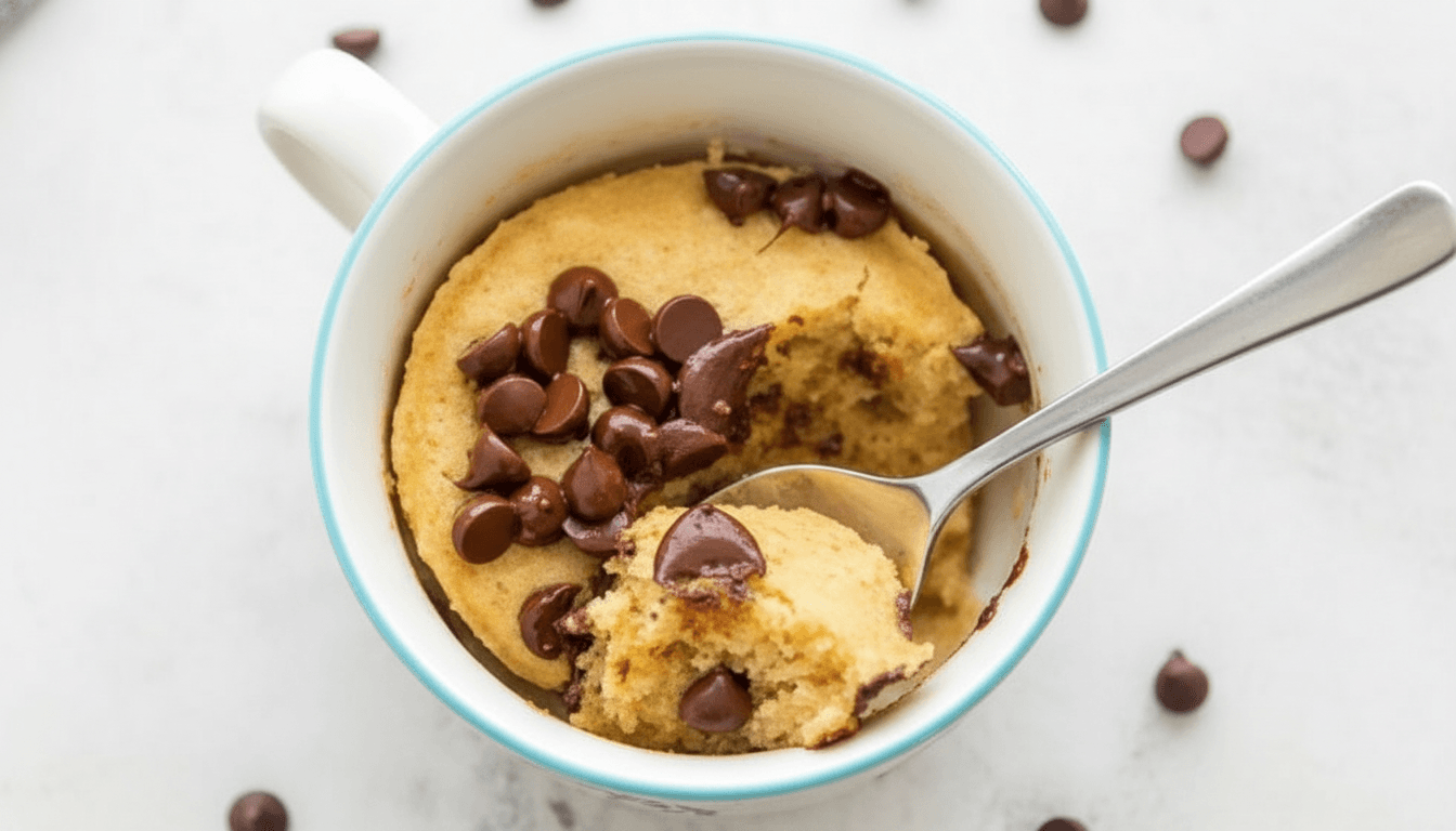 Vanilla Protein Mug Cake Recipe