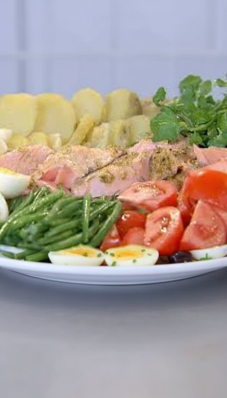 Ina Garten Salmon Nicoise Salad