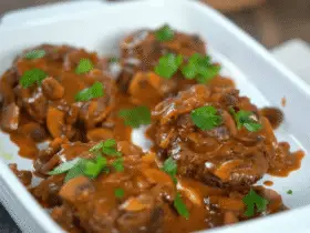 Bobby Flays Salisbury Steak Recipe