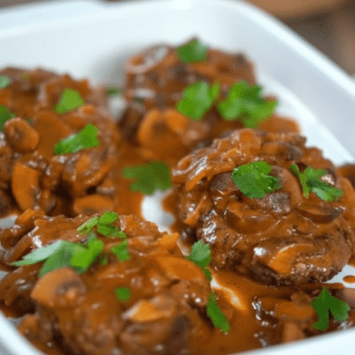 Bobby Flays Salisbury Steak Recipe