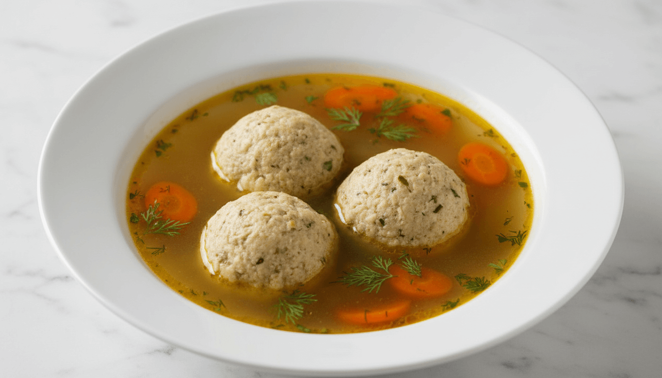 Fluffy Matzo Ball Soup Recipe