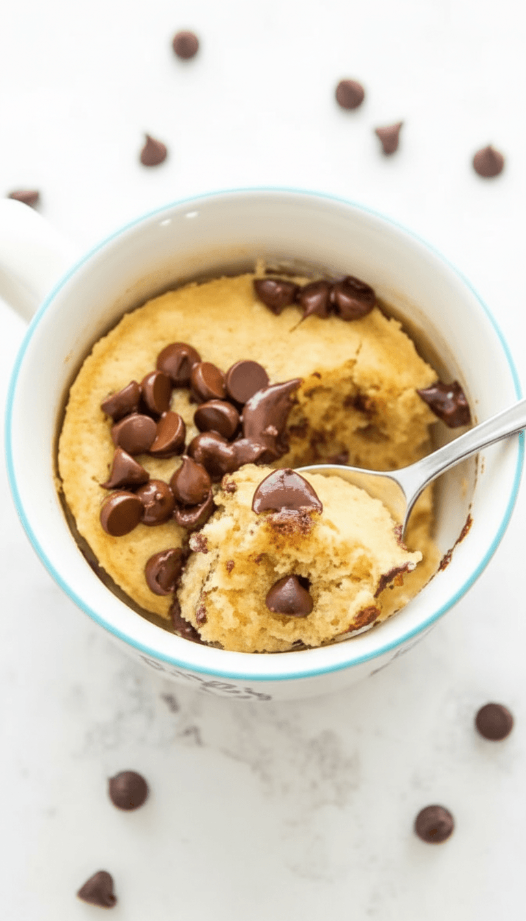 Vanilla Protein Mug Cake