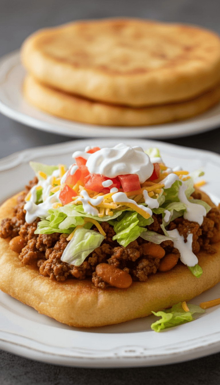 Navajo Taco Fry Bread