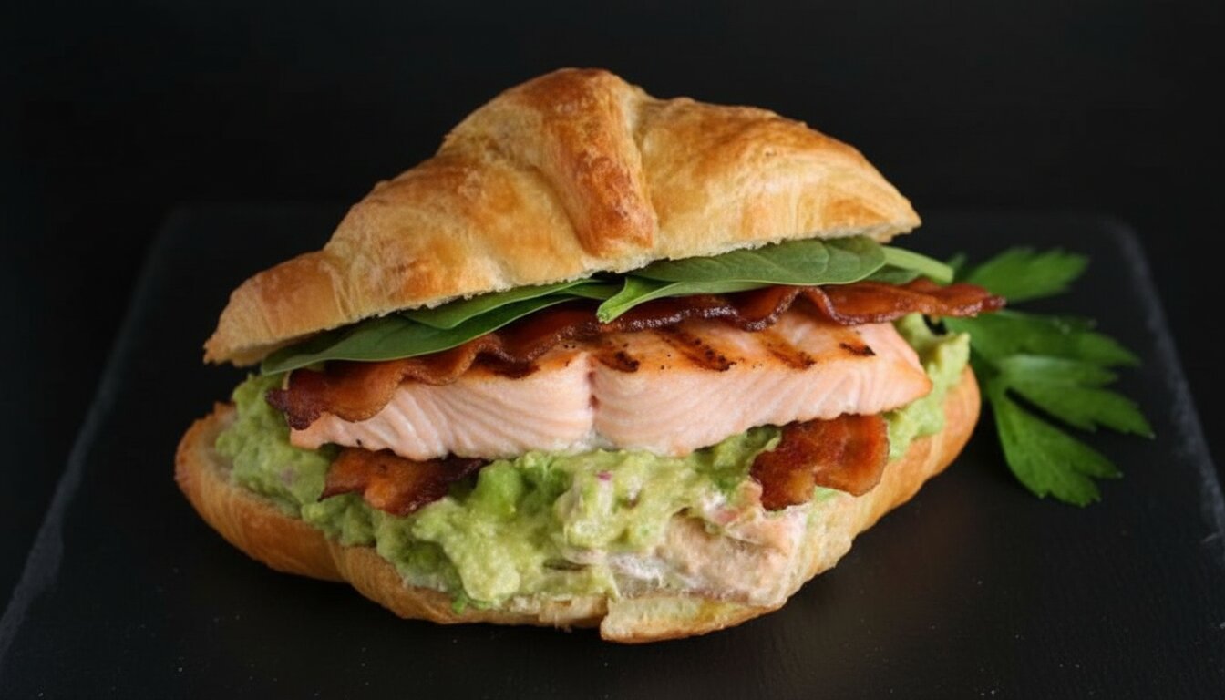 Ina Garten Salmon & Guacamole Sandwich Recipe