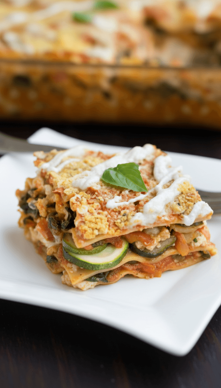 Gordon Ramsay Vegetarian Lasagna