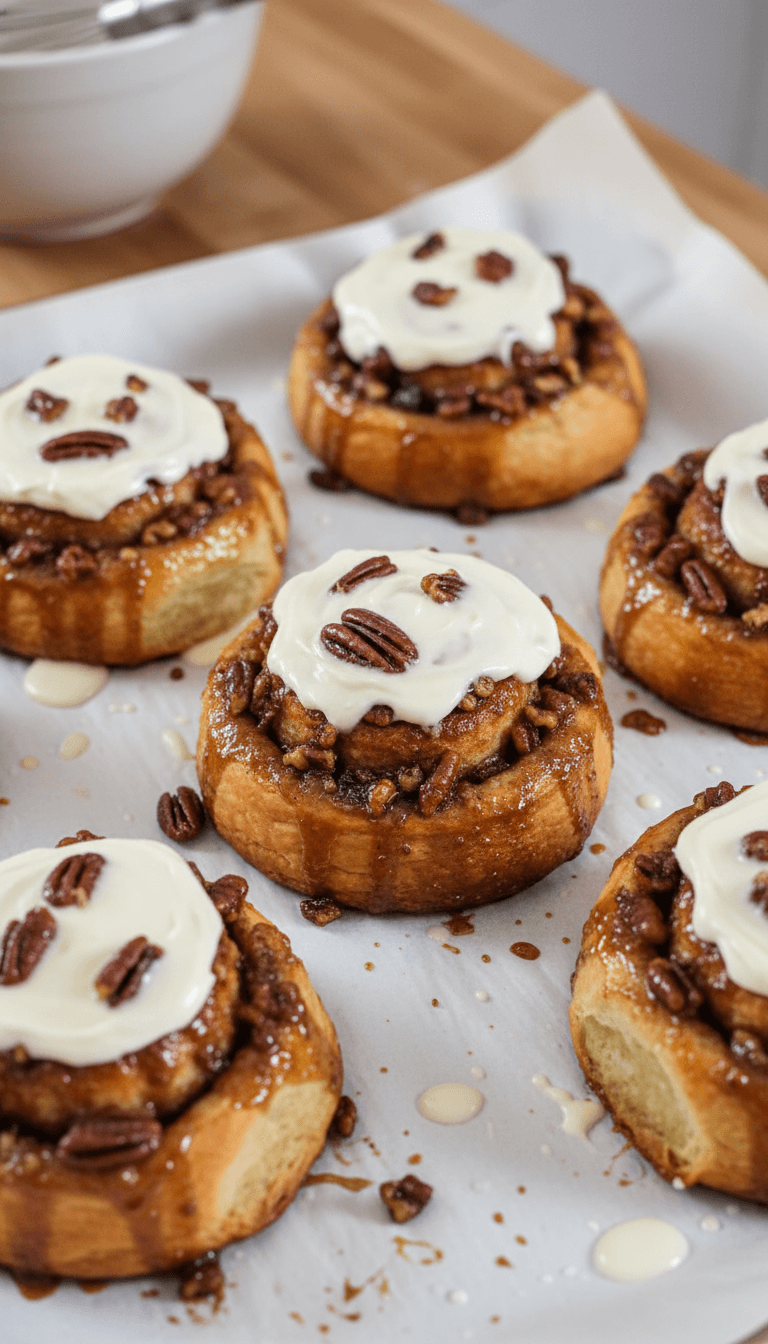 Ina Garten Sticky Buns Puff Pastries