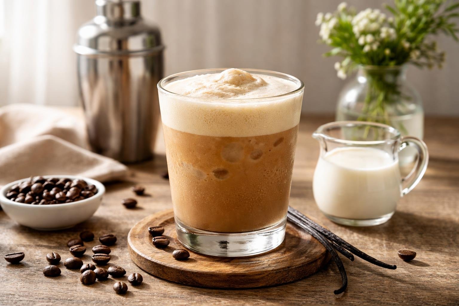Ina Garten Vanilla Coffee Shakerato Recipe
