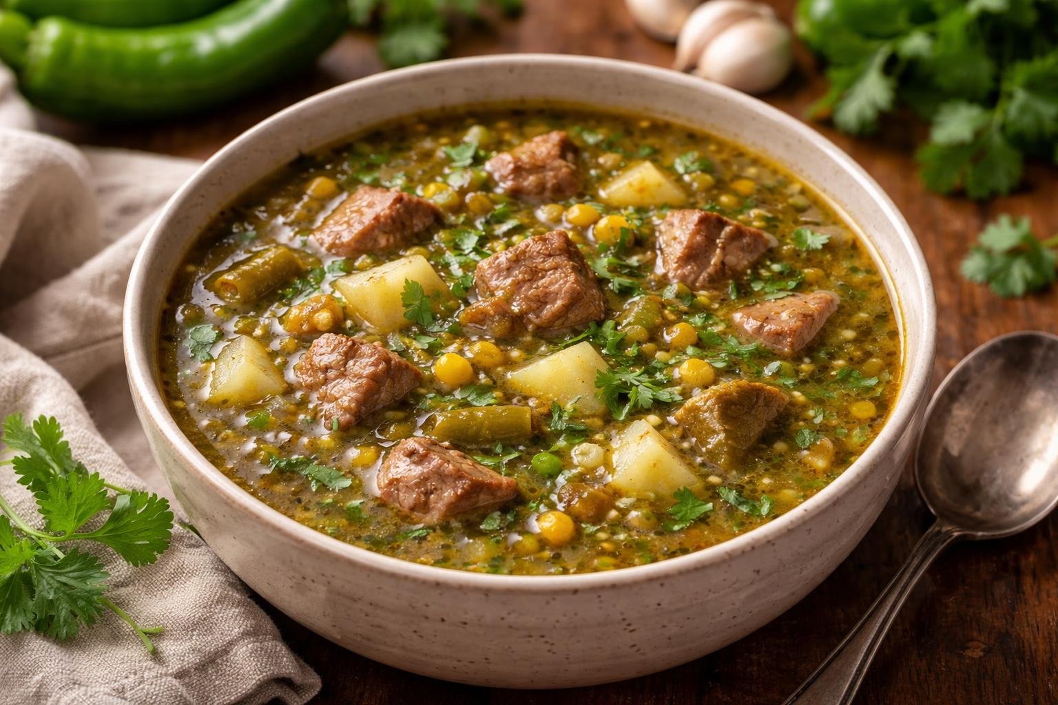 Bobby Flay Green Chile Stew Recipe