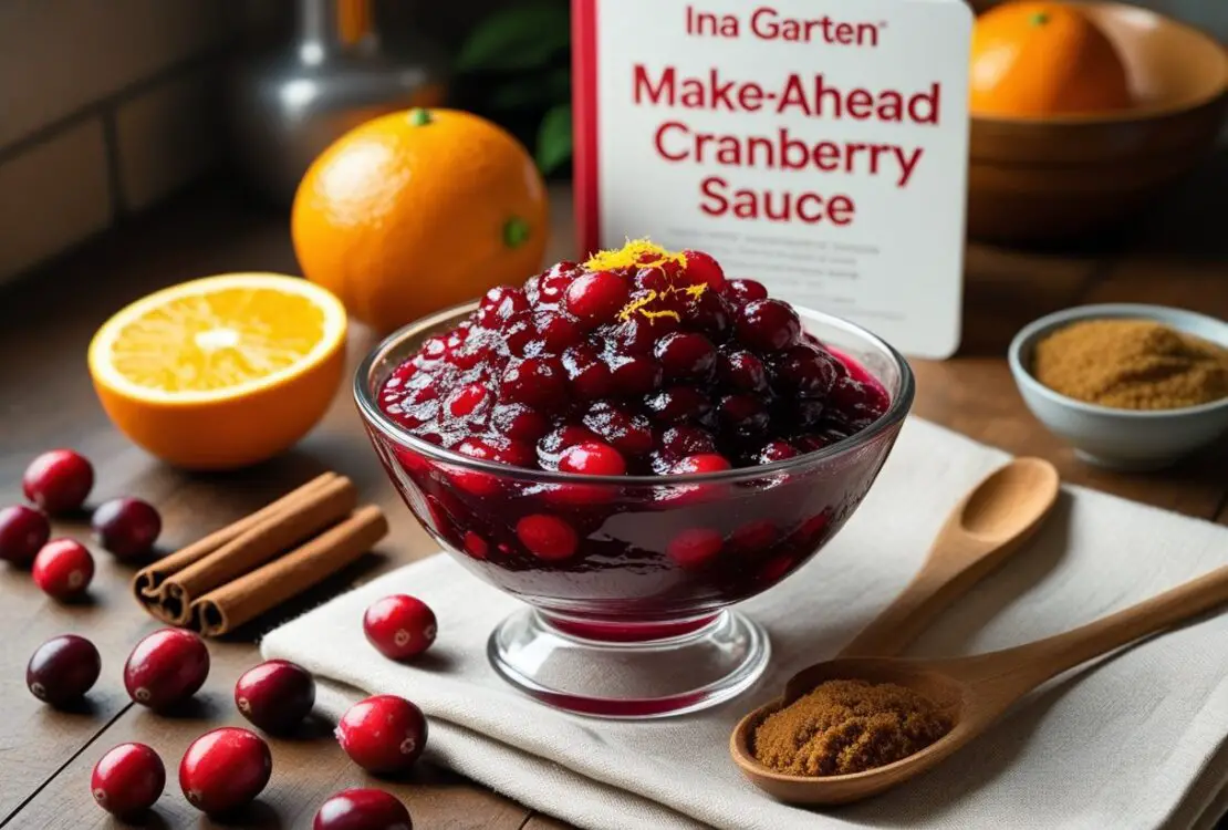 Ina Garten Make Ahead Cranberry Sauce Recipe