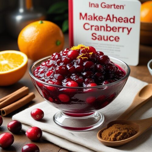 Ina Garten Make Ahead Cranberry Sauce Recipe