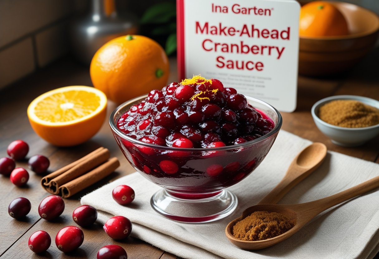 Ina Garten Make Ahead Cranberry Sauce Recipe