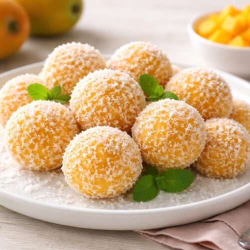 No Bake Mango Truffles Recipe