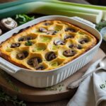 Ina Garten Mushroom Leek Bread Pudding Recipe