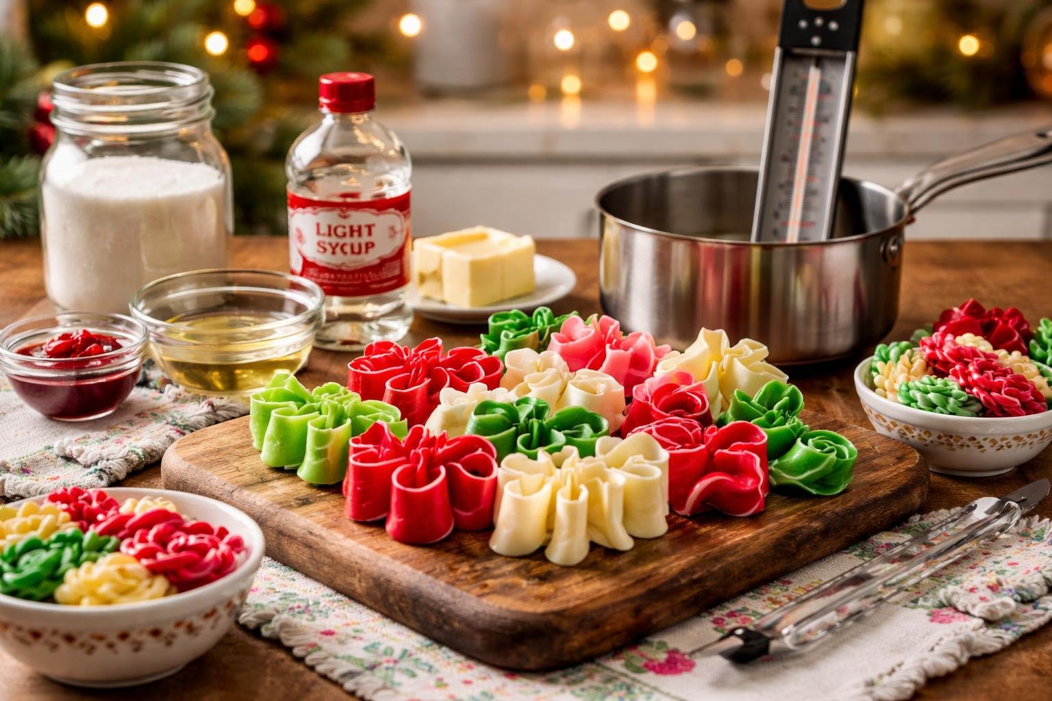 Making Candy Ribbons Ribbon Candy Recipe