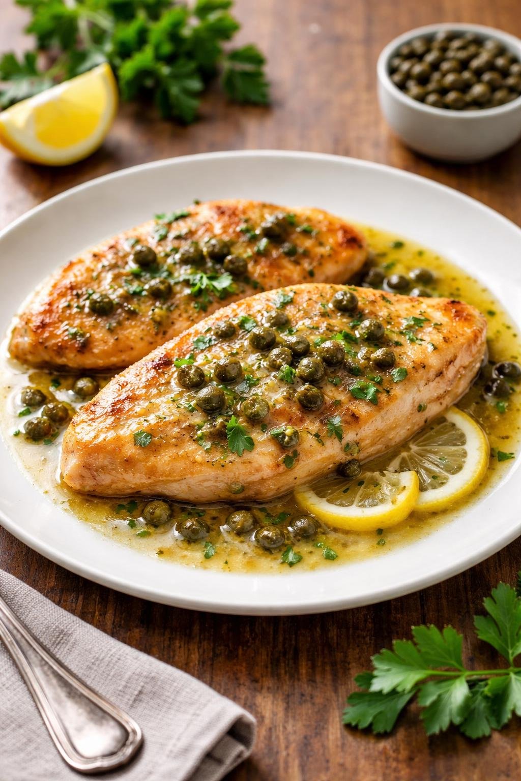 Giada’s Chicken Piccata