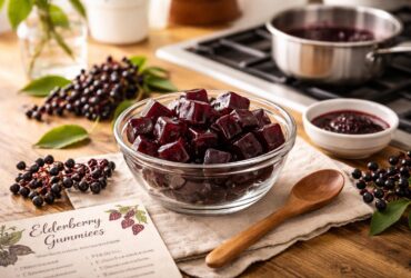 Homemade Elderberry Gummies Recipe
