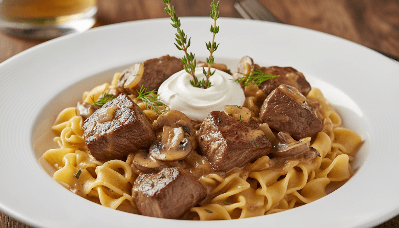 Gordon Ramsay Beef Stroganoff Recipe