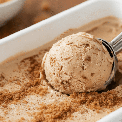 Creamy Brown Sugar Cinnamon Ice Cream Recipe