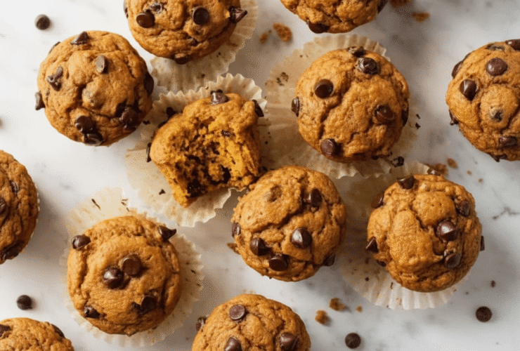 Pumpkin Chocolate Chip Muffins Recipe