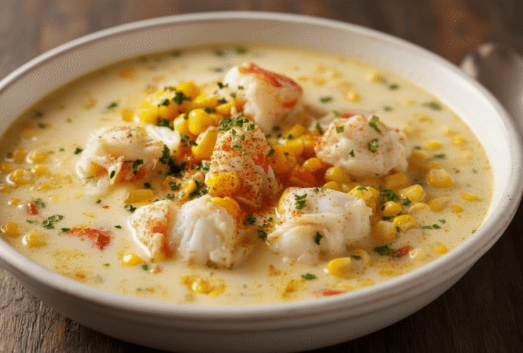 Bobby Flay Crab and Corn Chowder Recipe