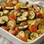 Garlic Herb Roasted Veggies Recipe