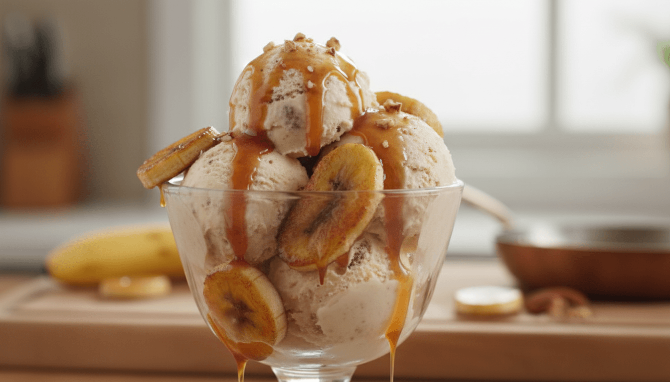 Bananas Foster Ice Cream Recipe