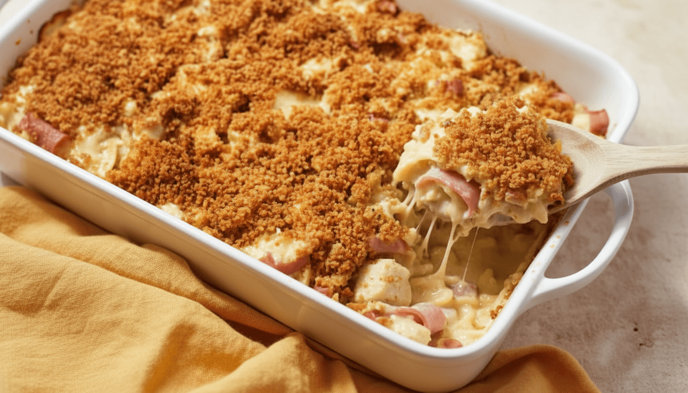 Chicken Cordon Bleu Casserole Recipe
