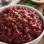 Honey Bourbon Cranberry Sauce Recipe